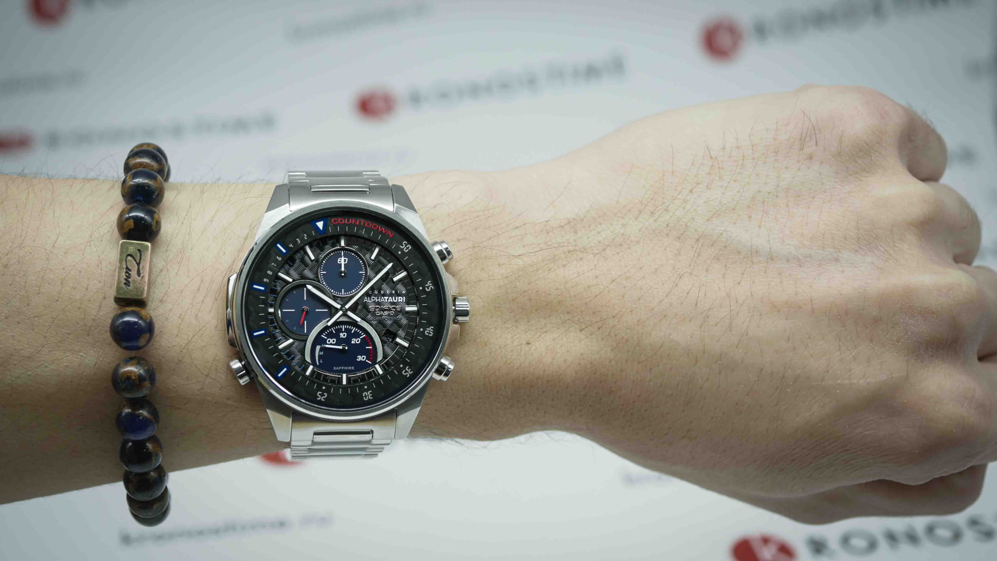 Casio Casio Edifice EFS-S590AT-1A япония наручные мужские часы заводная головка с логотипом Casio